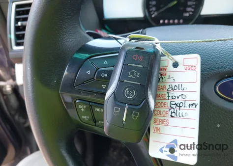 2016 Ford Explorer Xlt z USA, uszkodzony, nr VIN 1FM5K8D81GGA39689